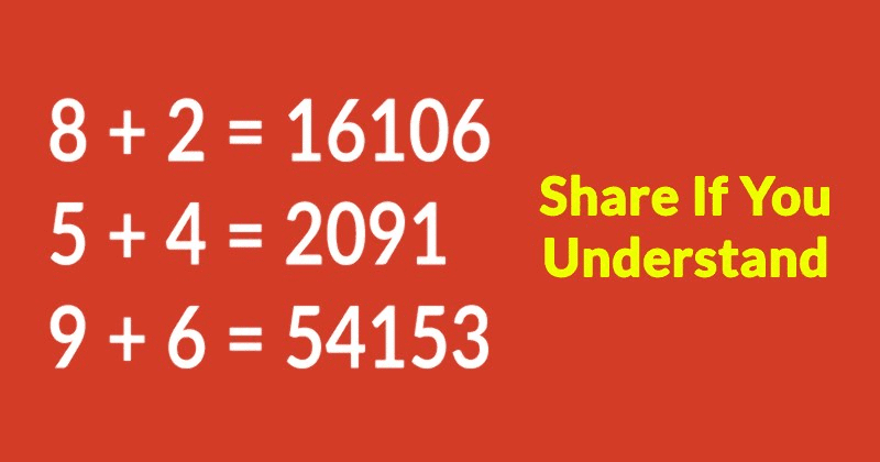 You Actually Are A Genius if You Can Resolve This Mathematics Formula
