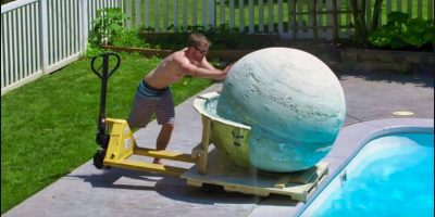 New Guinness World Record for the biggest bath bomb ever created. New Guinness World Record for the biggest bath bomb ever created.