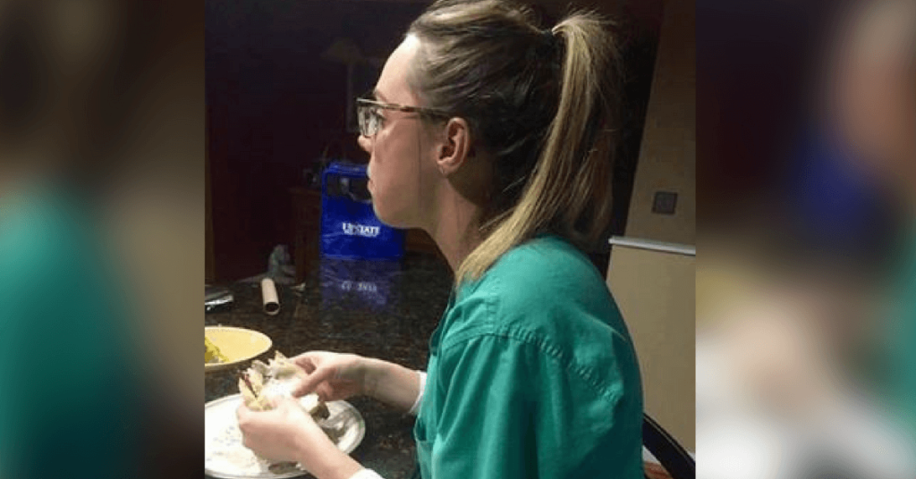 Wife Comes Home After A 14 Hour Shift And Eats Her Sandwich Her Husband Then Makes A Viral