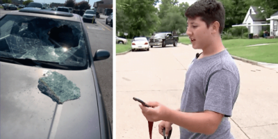 Forgetful mother leaves baby in the hot car until a young man breaks in and saves the baby’s life. Forgetful mother leaves baby in the hot car until a young man breaks in and saves the baby’s life.