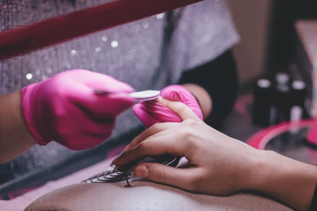 Getting a manicure is supposed to make you feel good