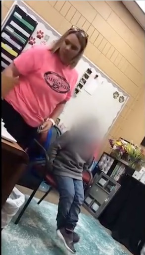 Shocking Video Shows Elementary School Principal Aggressively Paddling