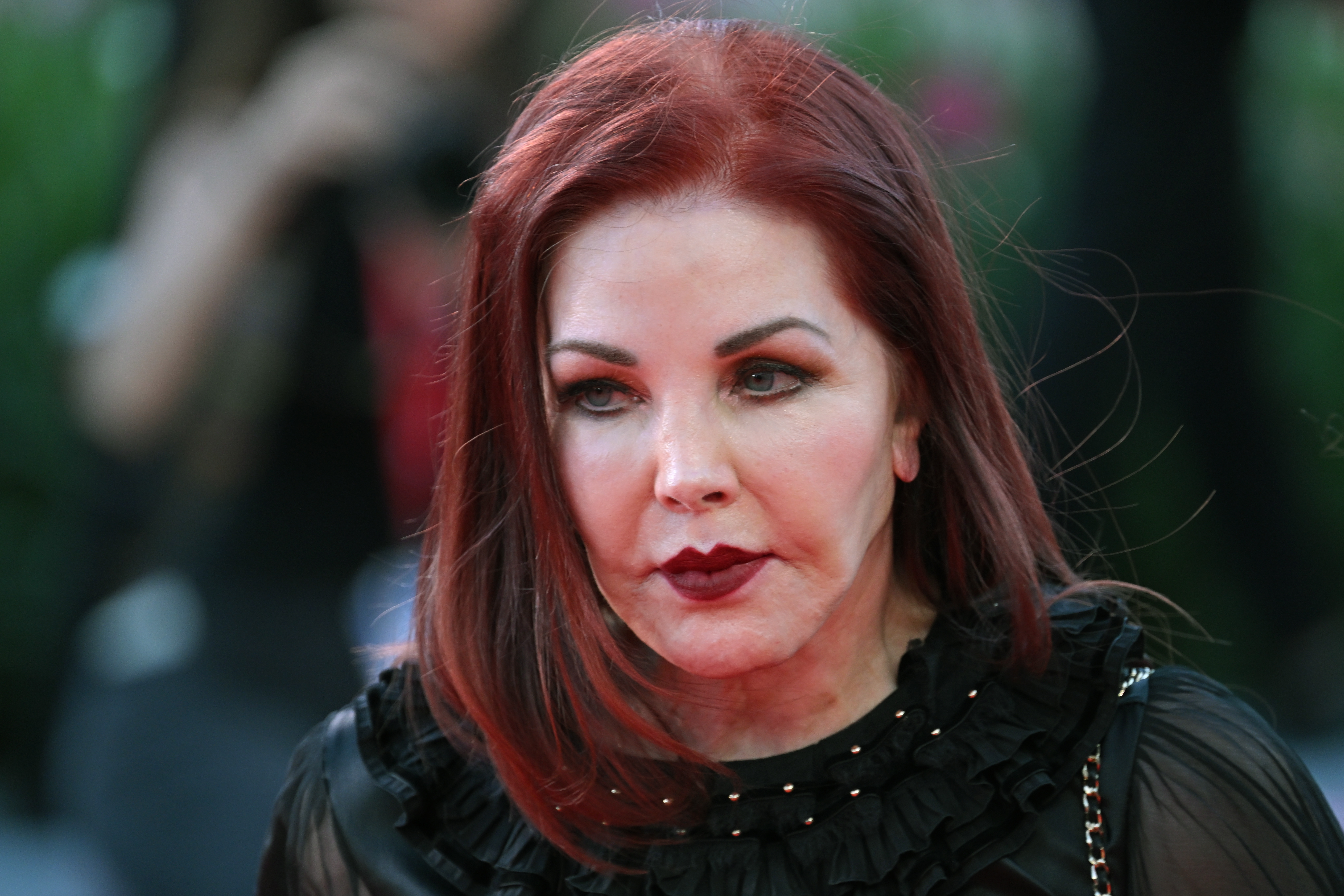 Priscilla Presley in Venice, Italy on September 04, 2023 | Source: Getty Images