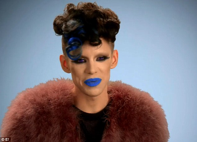 Hard to understand: During the episode, the doctors also met with Vinny, who wanted to look like the 'perfect alien' 